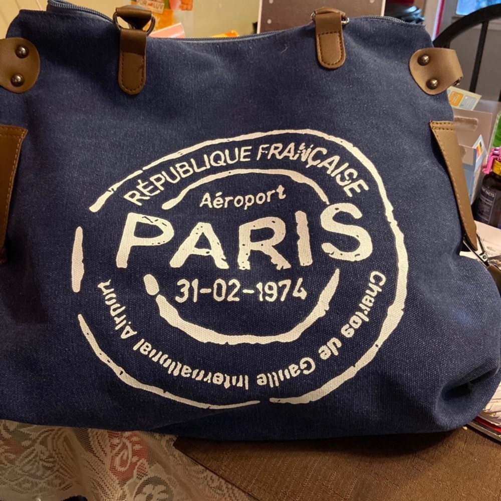 Brand new navy handbag